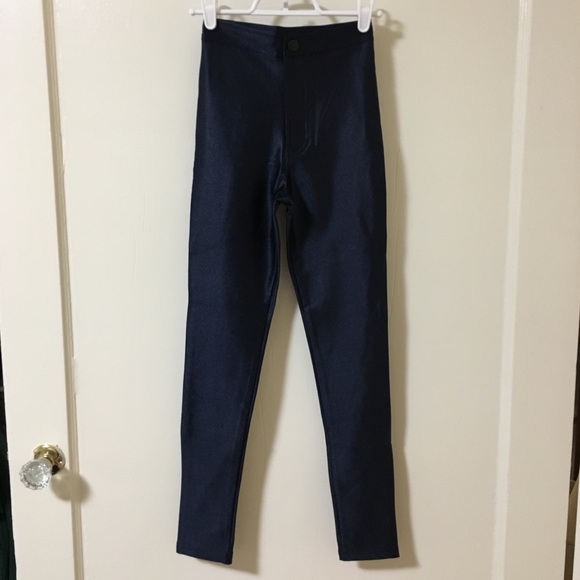 BN American Apparel Disco Pant, Midnight Navy - Picture 2 of 5